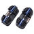 2x Powertrain 24kg Adjustable Dumbbells w/ Stand Exercise Bench Blue