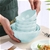 SOGA Light Blue Japanese Style Ceramic Dinnerware Crockery Set of 5