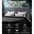 Artiss Queen Size Bed Frame 4 Storage Drawers AVIO Fabric Headboard Wooden
