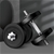 BLACK LORD 15KG Adjustable Dumbbell Set Rubber Weight Plates Bench Gym