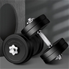 BLACK LORD 25KG Adjustable Dumbbell Set Rubber Plates Weight Lifting Bench
