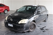 Unreserved 2006 Toyota Corolla Ascent ZZE122R Manual Hatch