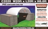 2022 Unused Heavy duty 20ft Container Shelter,