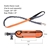 SOGA 2X Orange Adjustable Hands-Free Pet Leash Bag Dog Lead Pet Essentials