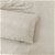 Natural Home Vintage Washed Hemp Linen Quilt Cover Set Oatmeal Super King