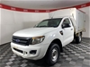 2012 Ford Ranger XL 4X2 Hi-Rider PX Turbo Diesel Manual Cab Chassis