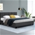 Artiss Tino Bed Frame Queen Size Charcoal Fabric