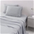 Dreamaker 1500TC Cotton Rich Sateen Sheet Set Dove Grey King Single Bed