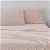 Dreamaker 1500TC Cotton Rich Sateen Sheet Set Golden Latte Single Bed