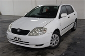 Unreserved 2003 Toyota Corolla Ascent Auto Hatch