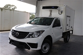 Unreserved 2019 Mazda BT-50 4X2 XT T/D Auto Cab Chassis