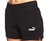 PUMA Women's Sweat Shorts, Size M, Cotton/Polyester, Black. Buyers Note - D