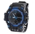 SKMEI Men's Digital Wrist Watch, PU Band, 55mm Dial Width, Water Resistant