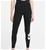 NIKE Women's Essential Tights, Size S, Cotton, Black/White. Buyers Note - D