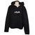FILA Women's Sherpa Hoodie, Size XL, Polyester, Black. Buyers Note - Discou