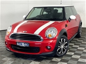 Unreserved 2012 Mini Ray R56 LCI Automatic Hatchback