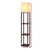 Artiss Shelf Floor Lamp Wood Reading Light Storage Organizer Home Office
