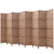 Artiss 8 Panel Room Divider Screen Privacy Timber Foldable Stand Natural