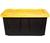 4 x GREENMADE Professional Grade Box Storage Container, 27 Gallons, Yellow/