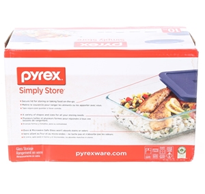 PYREX 10pc Glass Storage Containers. N.B