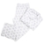 CAROLE HOCHMAN Women's 2pc Silky Fleece Pyjama Set, Size M, White Print.