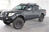 Unreserved 2007 Nissan Navara ST-X 4X4 DOUBLE CAB D40 