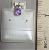 Sterling Silver pendant with AMETHYST Gemstone
