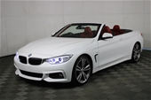 2015 BMW 4 SERIES 428i F33 Automatic - 8 Speed Convertible