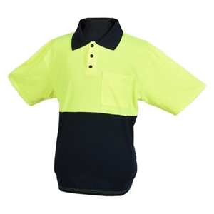 3 x KINCROME Hi Vis Polo Shirts, Size XL