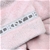 DKNY Women's Short Plush Wrap Robe w/Hood, Size M, Polyester, Pink. NB: Min