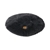 Charlie's Shaggy Faux Fur Round Padded Lounge Mat Charcoal Medium
