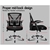 Mesh Office Chair Executive Fabric Seat Gaming Racing Computer ALFORDSON