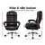 Office Chair Gaming Executive Computer Recliner PU Leather Seat ALFORDSON