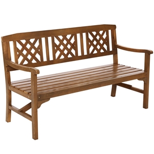 Gardeon Wooden Garden Bench 3 Seat Patio