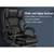 Office Chair Gaming Executive Racer PU Leather Seat Footrest ALFORDSON