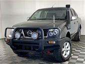 Unreserved 2007 Nissan Navara ST-X 4X4 DOUBLE CAB D40