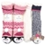 4 Pairs x JANE AND BLECKER Slipper Socks, Size 4-10, Multi. Buyers Note - D