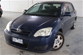 Unreserved 2006 Toyota Corolla Ascent Manual Hatchback
