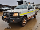 Unreserved Toyota Hilux Ex Mine vehicles