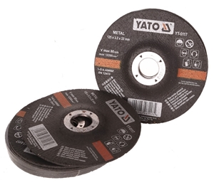 10 x YATO Metal Cutting Discs 125x3.2x22