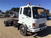 2006 Mitsubishi Fighter FK600 4x2 Cab Chassis with 72,388kms
