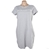 CALVIN KLEIN Women's T-Shirt Dress, Size M, Cotton, Pearl. Buyers Note - Di