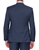 JOE BLACK Wool Micro Check Jacket. Size 52R, Colour: Blue. Wool Blend. ORP