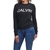 CALVIN KLEIN Performance Women's Pullover, Size S, Cotton/Polyester, Black.