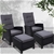 Gardeon Sun lounge Recliner Chair 2PC Wicker Outdoor Furniture Patio Garden