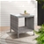 Gardeon Side Table Coffee Patio Outdoor Furniture Rattan Desk Indoor Grey