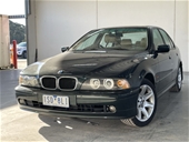 Unreserved 2001 BMW 5 30i Executive E39 Automatic Sedan