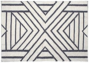 BAMBURY Esha Floor Rug, Wool/Cotton, 100