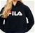 FILA Women's Felicity Teddy Hood, Size L, Polyester/ Cotton, Black. Buyers