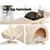 i.Pet Cat Trees Scratching Post Scratcher Condo Tower House Bed Beige 100cm